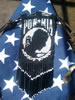 POW MIA beadwork flag